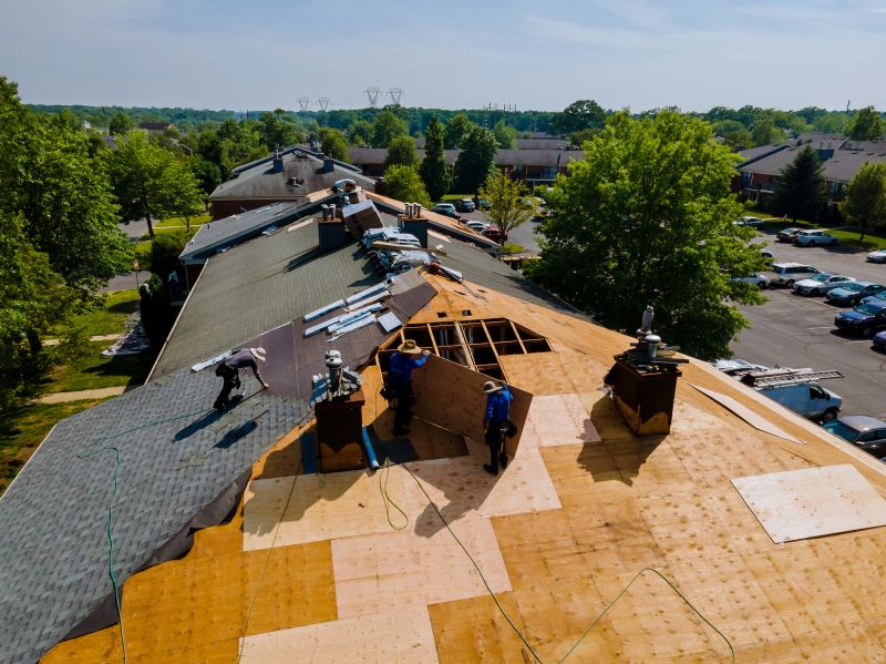 Roofing Materials in Summer