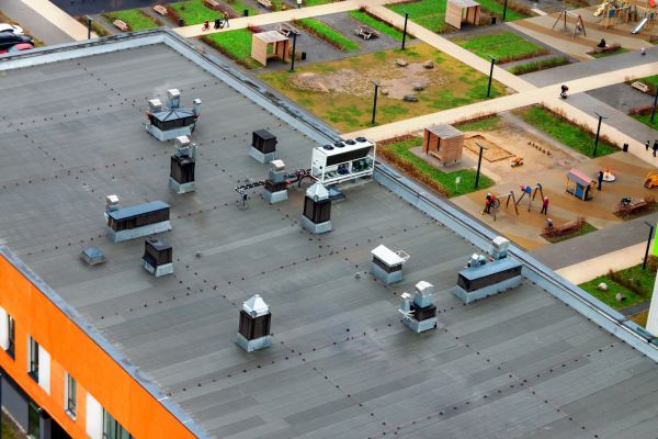 Flat Roof Inspection in Hamilton