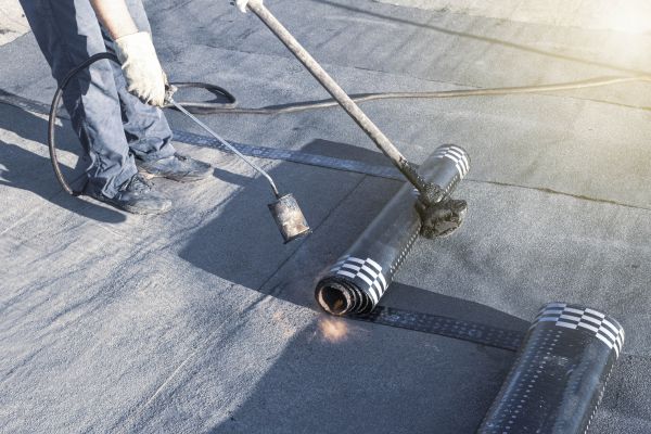 Rolled Roofing Installation in Hamilton