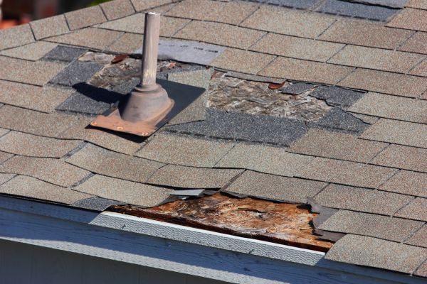 Damaged Roof Replacement in Hamilton