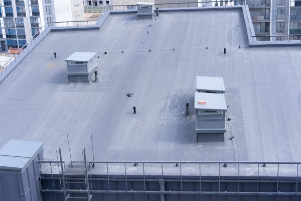 Single Ply Roof Installation in Hamilton