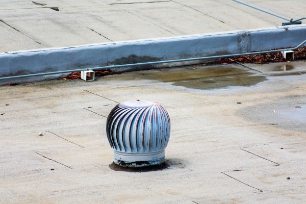Flat Roof Vent Installation in Hamilton