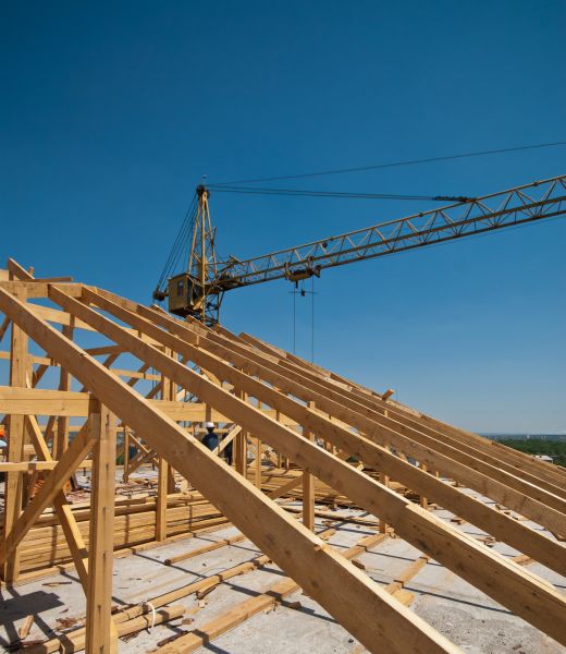 A Frame Roof Installation in Hamilton
